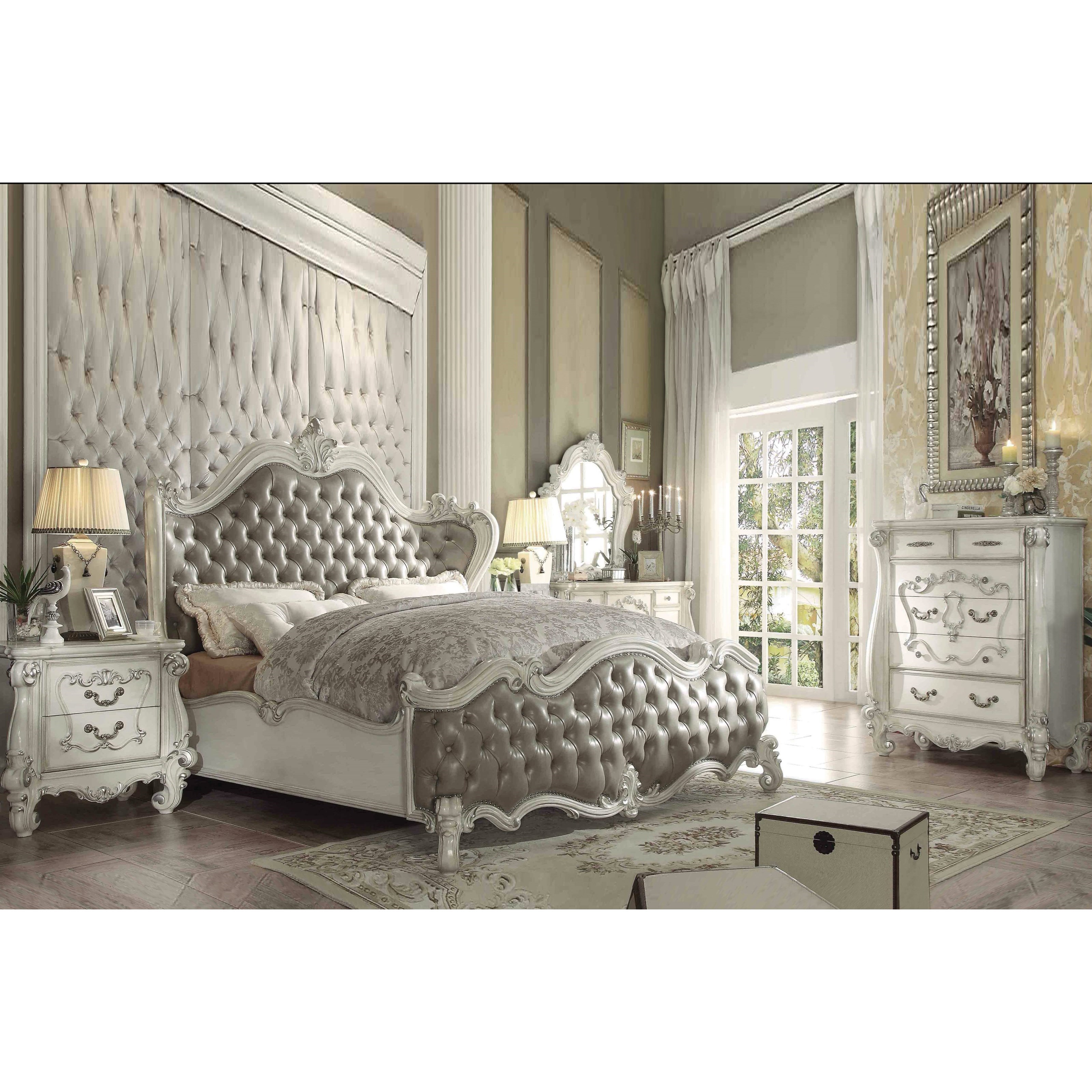 Versailles discount upholstered bed